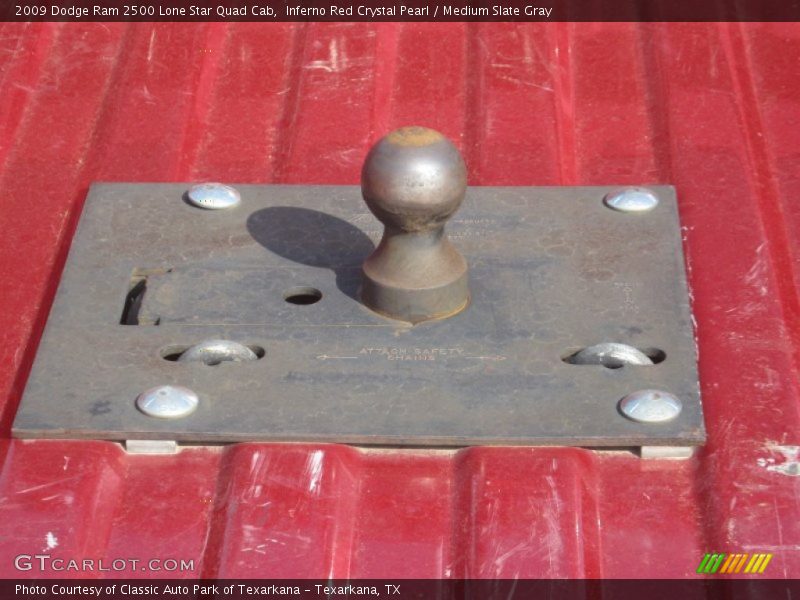 Inferno Red Crystal Pearl / Medium Slate Gray 2009 Dodge Ram 2500 Lone Star Quad Cab