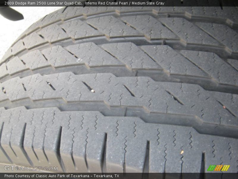 Inferno Red Crystal Pearl / Medium Slate Gray 2009 Dodge Ram 2500 Lone Star Quad Cab