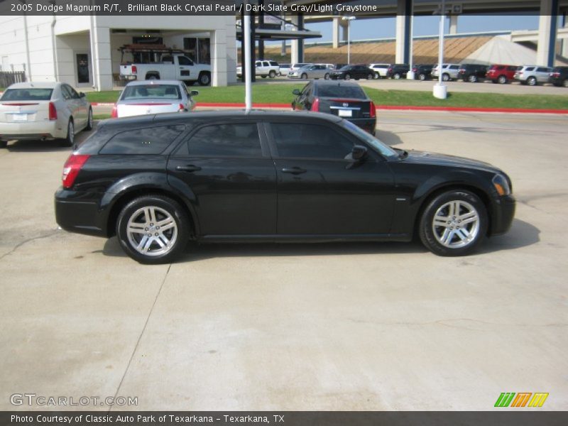 Brilliant Black Crystal Pearl / Dark Slate Gray/Light Graystone 2005 Dodge Magnum R/T