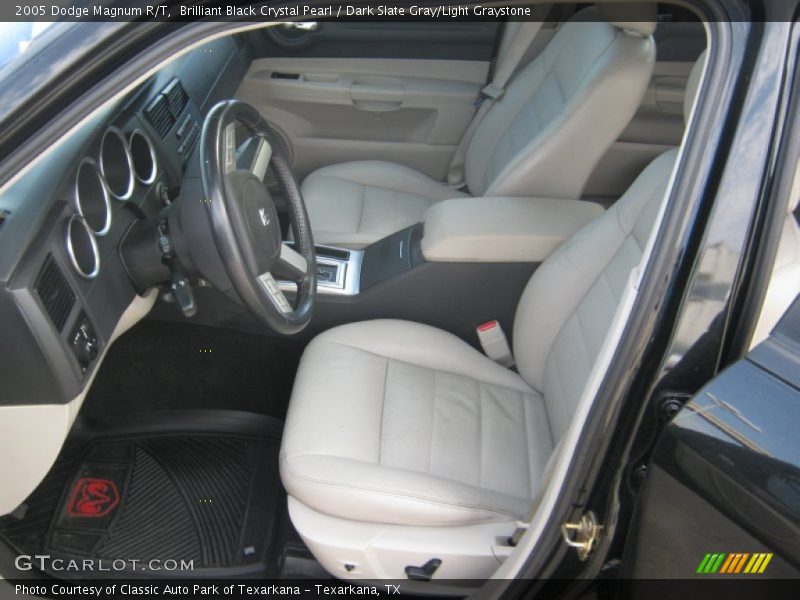 Brilliant Black Crystal Pearl / Dark Slate Gray/Light Graystone 2005 Dodge Magnum R/T