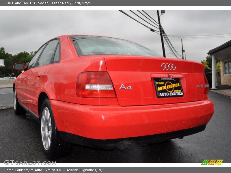 Laser Red / Ecru/Onyx 2001 Audi A4 1.8T Sedan