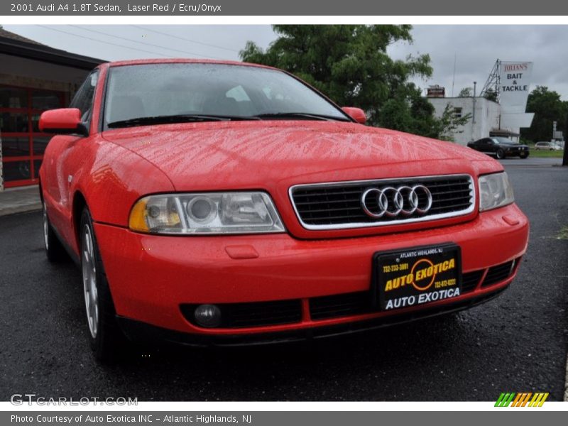 Laser Red / Ecru/Onyx 2001 Audi A4 1.8T Sedan