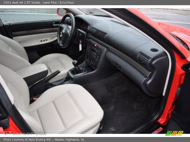  2001 A4 1.8T Sedan Ecru/Onyx Interior