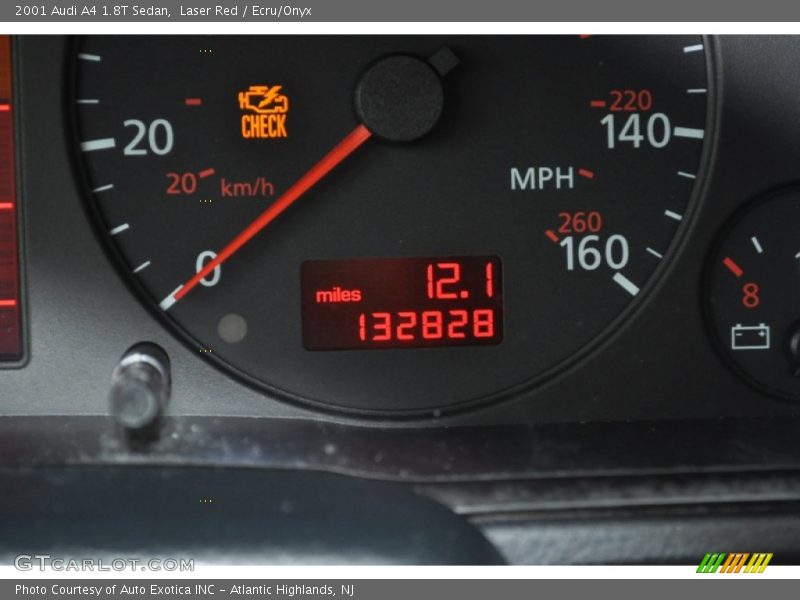 Laser Red / Ecru/Onyx 2001 Audi A4 1.8T Sedan