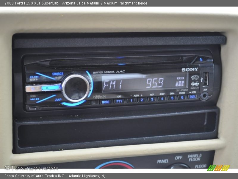 Audio System of 2003 F150 XLT SuperCab
