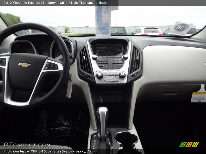 Summit White / Light Titanium/Jet Black 2012 Chevrolet Equinox LT