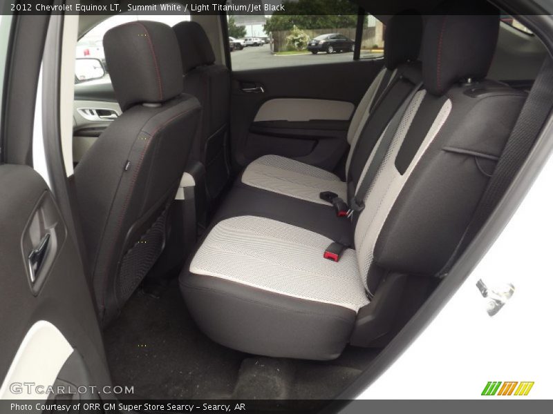  2012 Equinox LT Light Titanium/Jet Black Interior