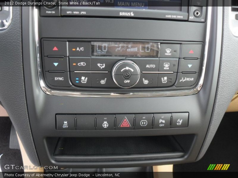 Controls of 2012 Durango Citadel