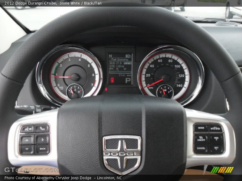 Controls of 2012 Durango Citadel