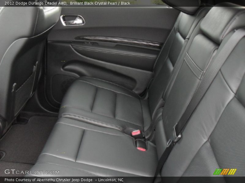  2012 Durango Citadel AWD Black Interior