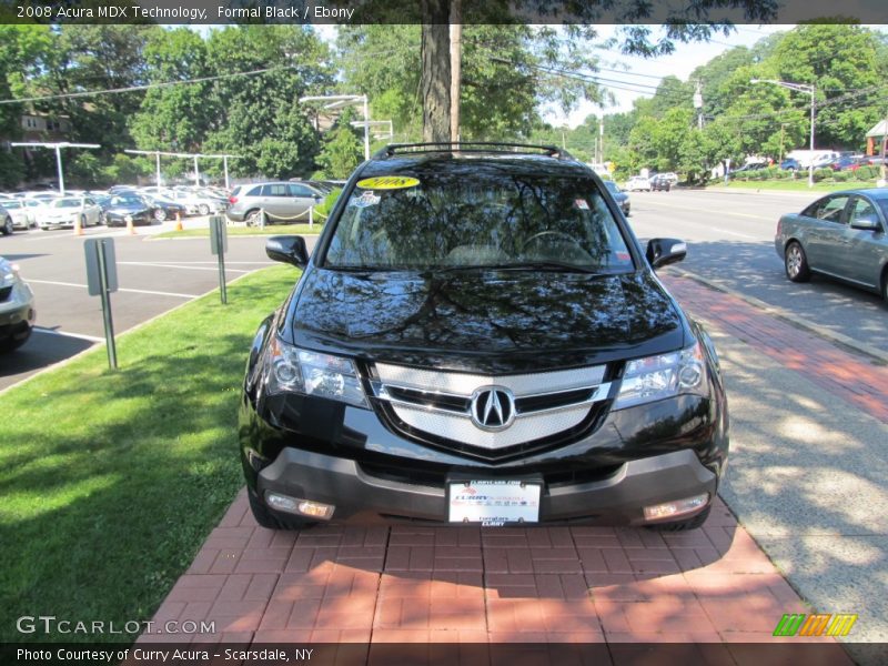 Formal Black / Ebony 2008 Acura MDX Technology