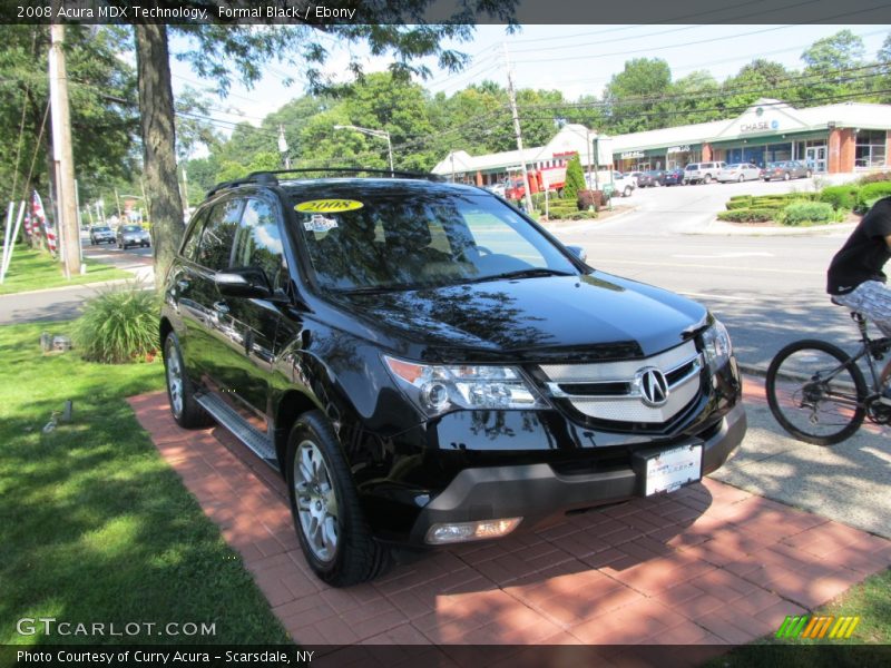 Formal Black / Ebony 2008 Acura MDX Technology