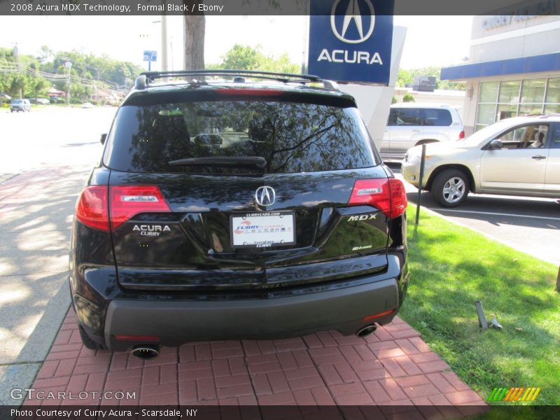 Formal Black / Ebony 2008 Acura MDX Technology
