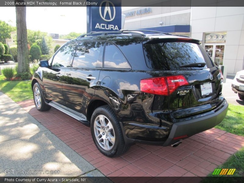 Formal Black / Ebony 2008 Acura MDX Technology