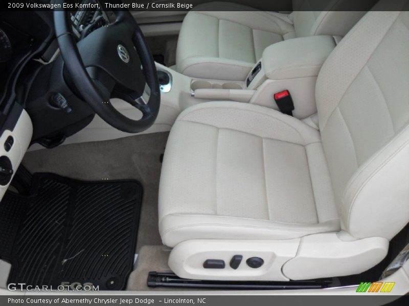 Thunder Blue / Cornsilk Beige 2009 Volkswagen Eos Komfort