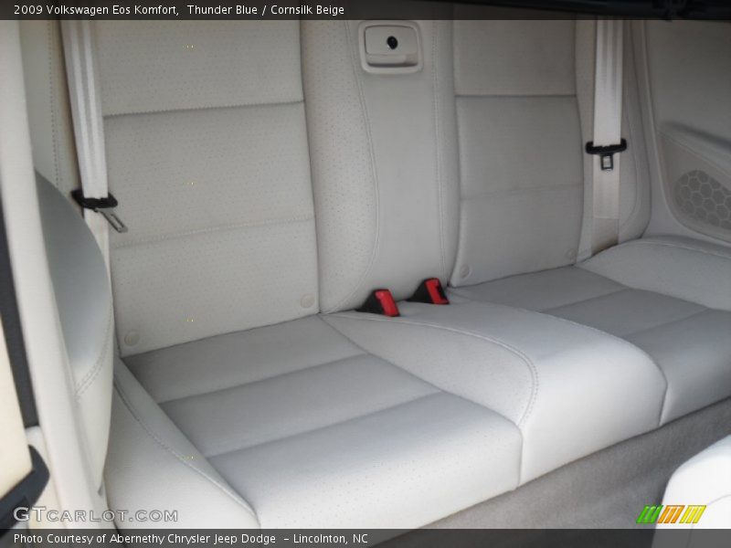 Thunder Blue / Cornsilk Beige 2009 Volkswagen Eos Komfort