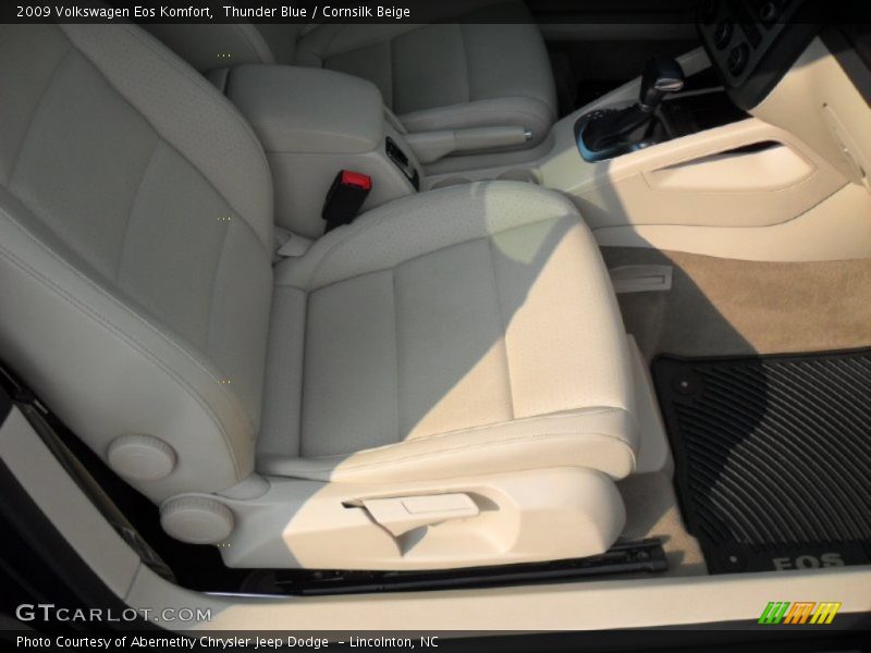 Thunder Blue / Cornsilk Beige 2009 Volkswagen Eos Komfort