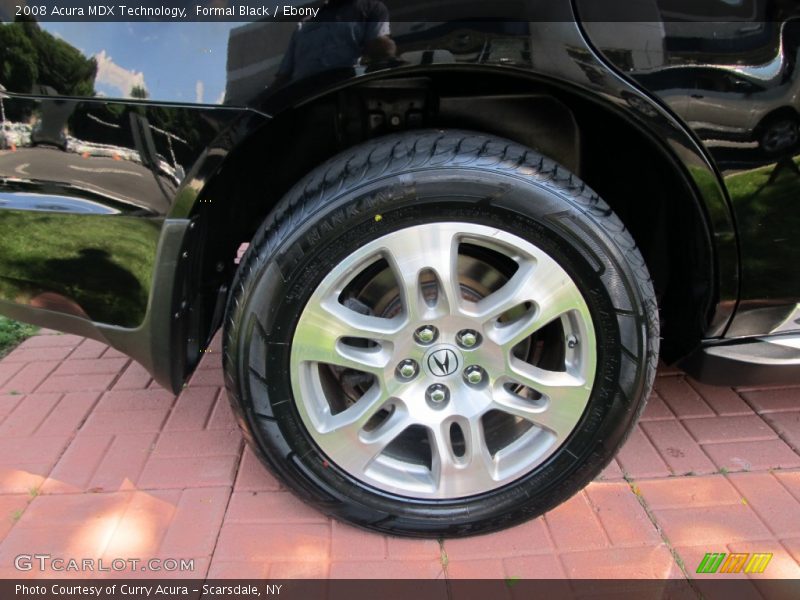 Formal Black / Ebony 2008 Acura MDX Technology