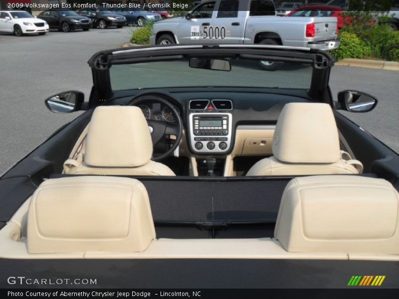 Thunder Blue / Cornsilk Beige 2009 Volkswagen Eos Komfort