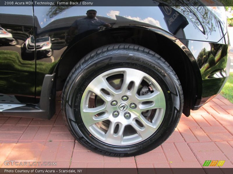 Formal Black / Ebony 2008 Acura MDX Technology