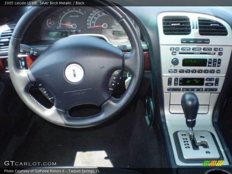 Silver Birch Metallic / Black 2005 Lincoln LS V8