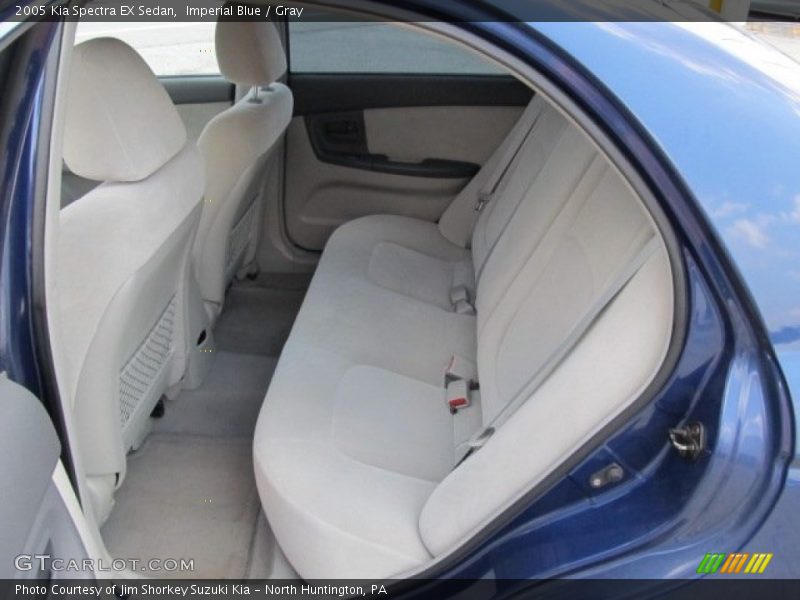 Imperial Blue / Gray 2005 Kia Spectra EX Sedan