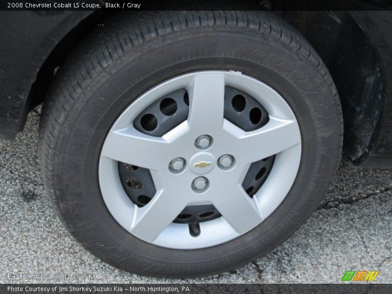 Black / Gray 2008 Chevrolet Cobalt LS Coupe