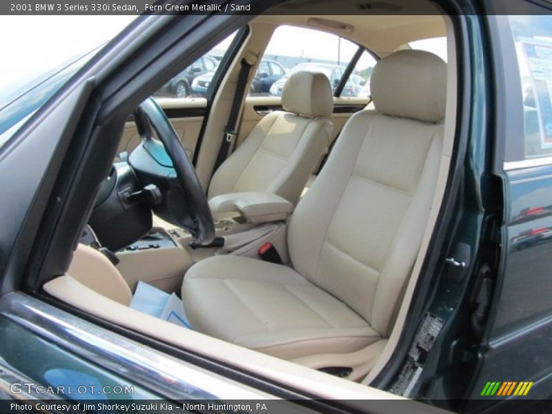 Fern Green Metallic / Sand 2001 BMW 3 Series 330i Sedan