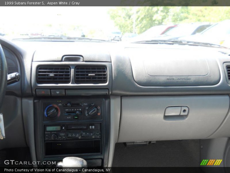 Aspen White / Gray 1999 Subaru Forester S