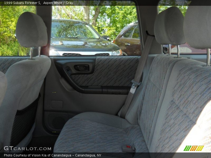 Aspen White / Gray 1999 Subaru Forester S