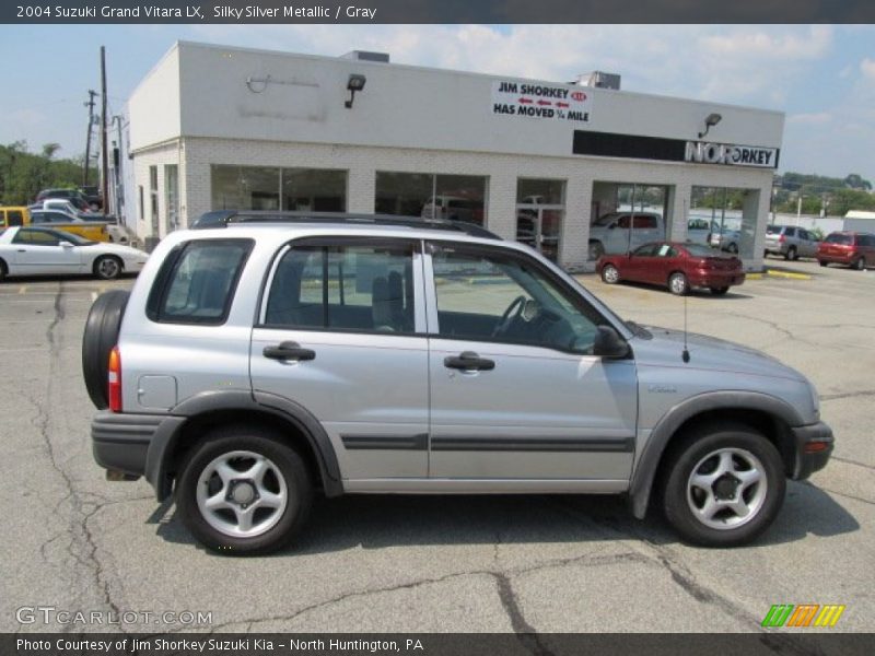 Silky Silver Metallic / Gray 2004 Suzuki Grand Vitara LX