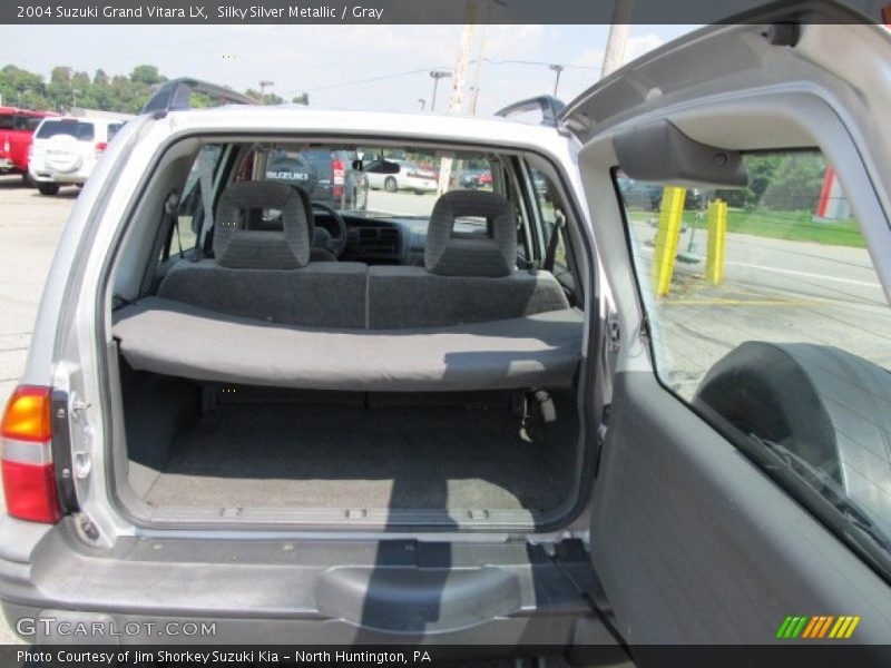 Silky Silver Metallic / Gray 2004 Suzuki Grand Vitara LX