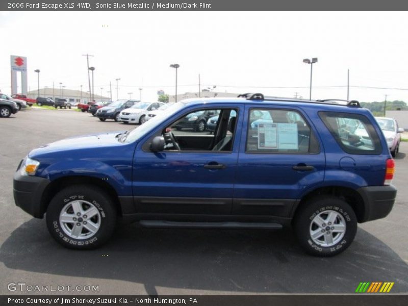 Sonic Blue Metallic / Medium/Dark Flint 2006 Ford Escape XLS 4WD