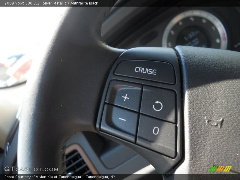 Silver Metallic / Anthracite Black 2009 Volvo S80 3.2