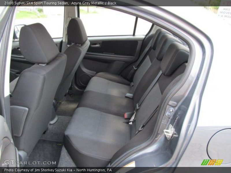 Azure Grey Metallic / Black 2008 Suzuki SX4 Sport Touring Sedan