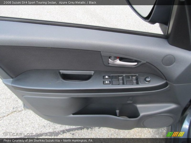 Azure Grey Metallic / Black 2008 Suzuki SX4 Sport Touring Sedan