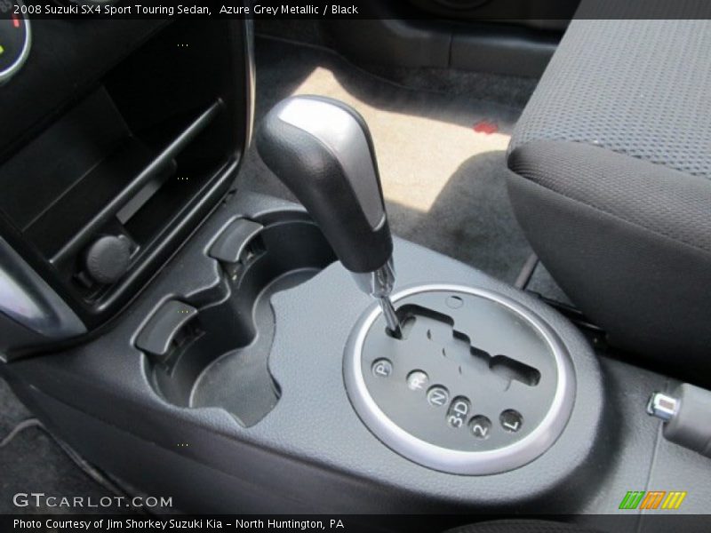Azure Grey Metallic / Black 2008 Suzuki SX4 Sport Touring Sedan