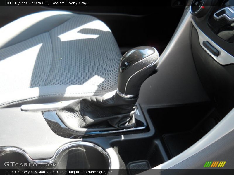 Radiant Silver / Gray 2011 Hyundai Sonata GLS