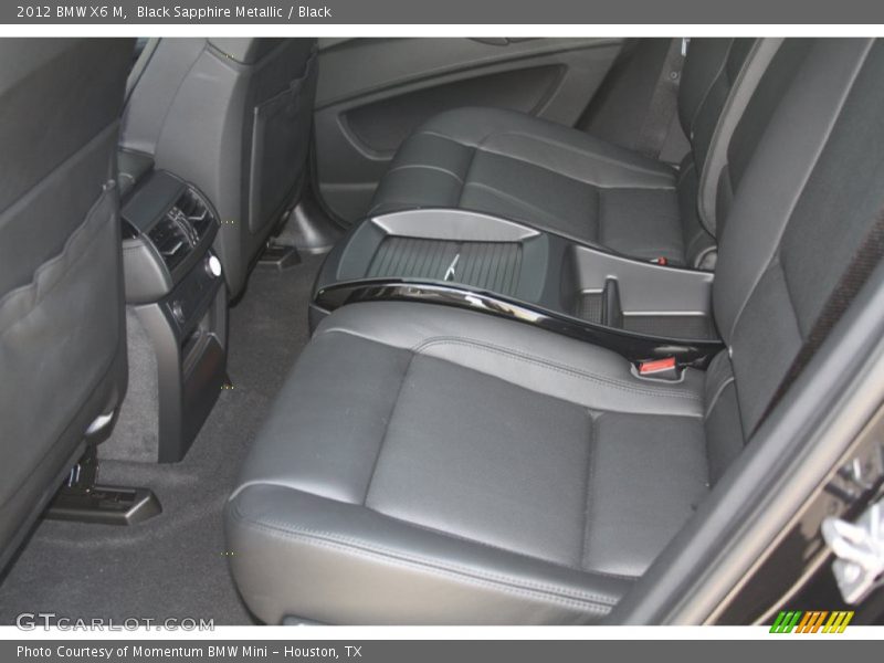 Black Sapphire Metallic / Black 2012 BMW X6 M