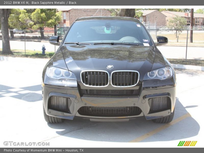  2012 X6 M  Black Sapphire Metallic