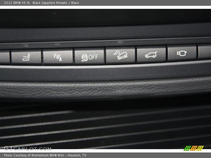 Controls of 2012 X6 M 