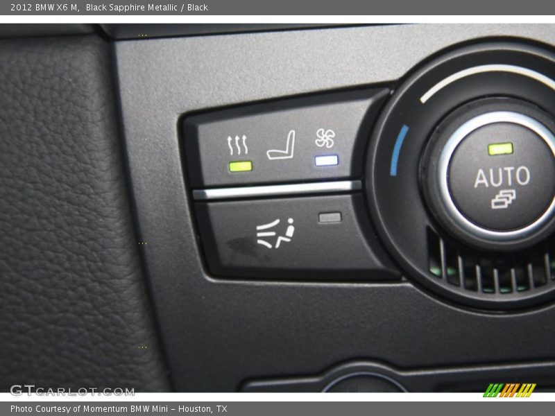 Controls of 2012 X6 M 