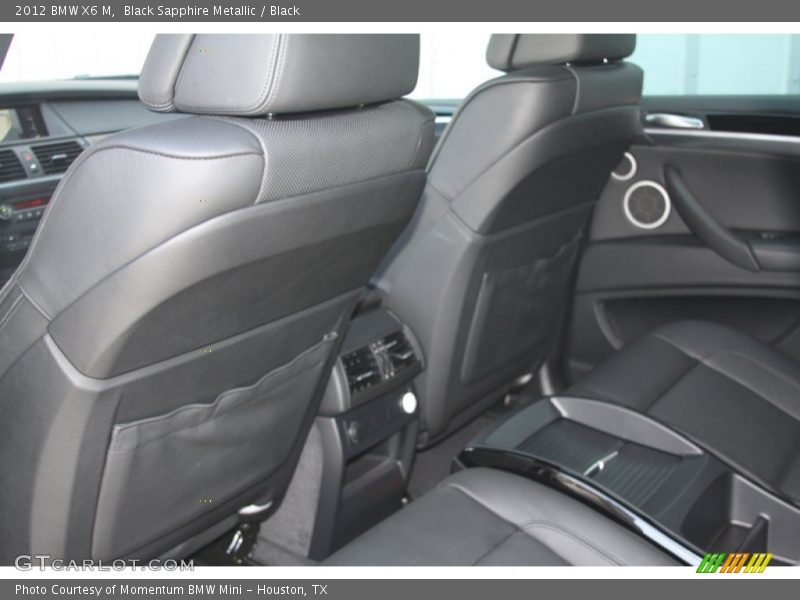  2012 X6 M  Black Interior
