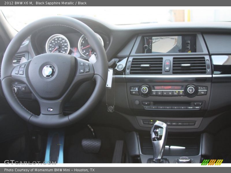 Dashboard of 2012 X6 M 