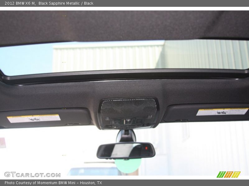 Black Sapphire Metallic / Black 2012 BMW X6 M