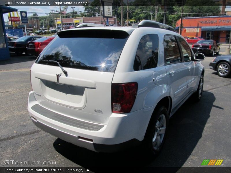 Bright White / Ebony 2008 Pontiac Torrent AWD