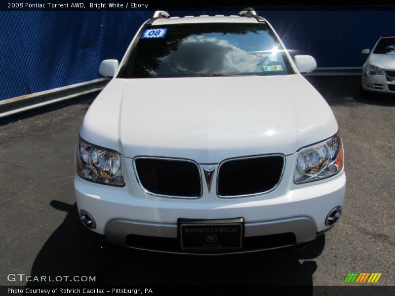 Bright White / Ebony 2008 Pontiac Torrent AWD