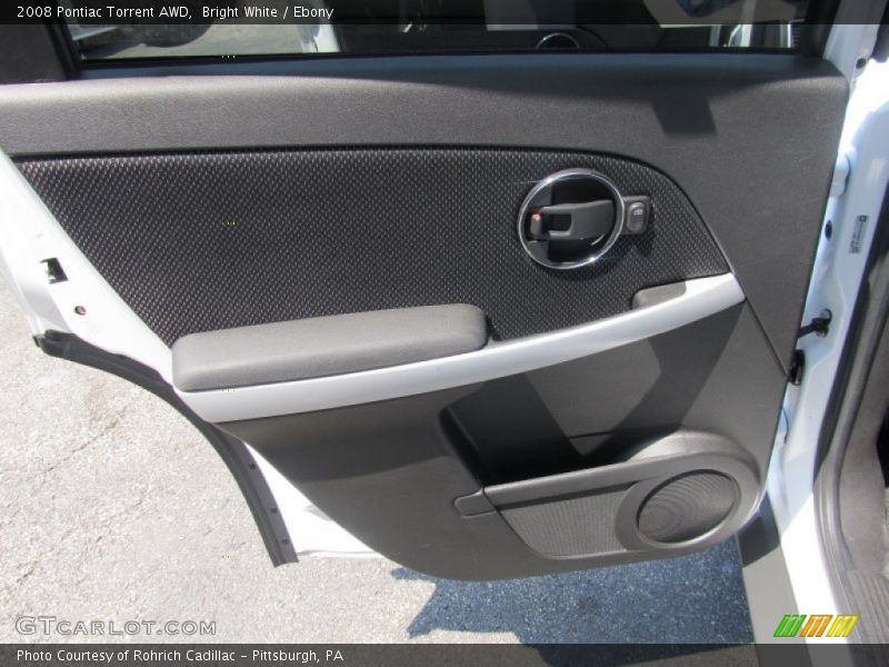 Bright White / Ebony 2008 Pontiac Torrent AWD
