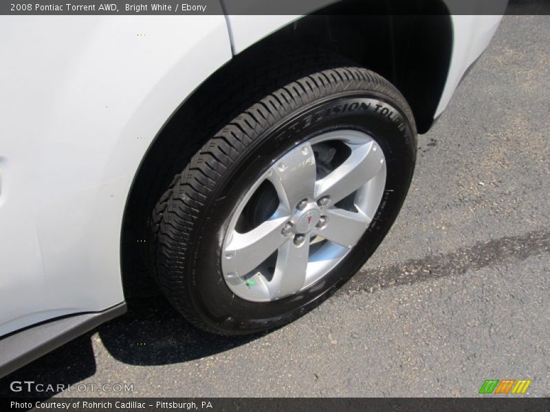 Bright White / Ebony 2008 Pontiac Torrent AWD