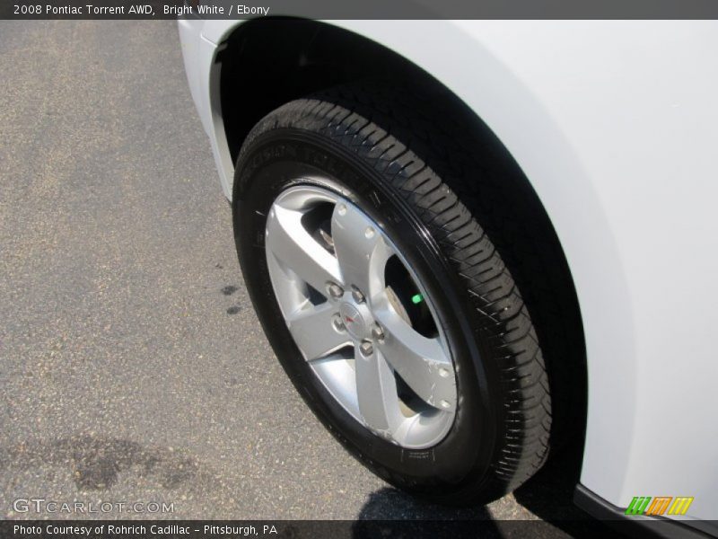 Bright White / Ebony 2008 Pontiac Torrent AWD